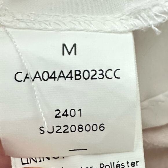 Cupshe White Eyelet Sleeveless Top Size Medium - Picture 7 of 9